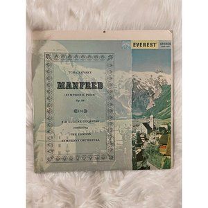 Classical Vinyl Tchaikovsky Manfred Symphony in Four Tableaux after the Dramatic
